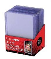 Ultra Pro - Regular Toploader (25 Stk)