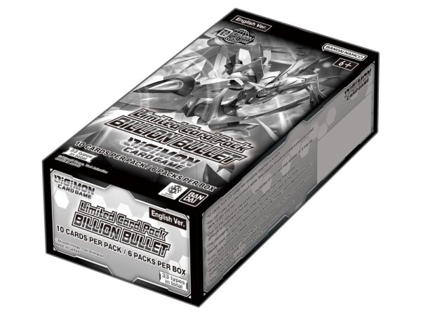 Limited Card Pack Billion Bullet LM-06 Display