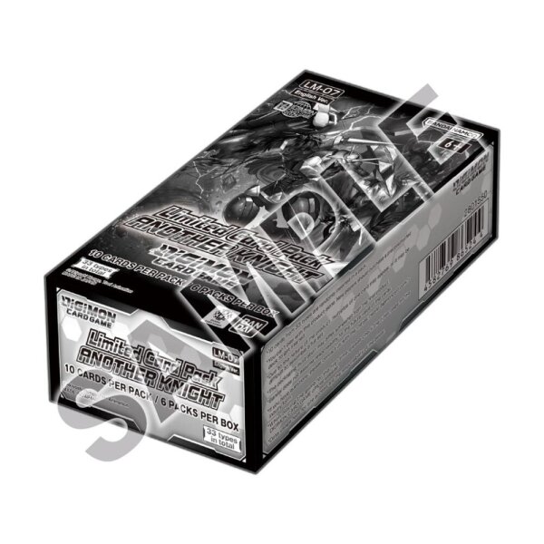 Limited Card Pack Another Knight LM-07 Display