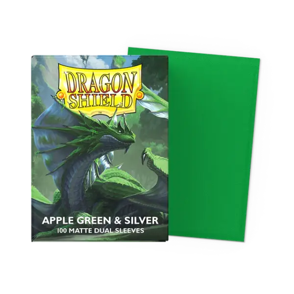 Apple Green & Silver - Standard Size