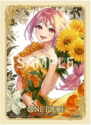 Bandai Artwork Kartenhüllen - Standardgröße (70 Stück) - Rebecca (One Piece)