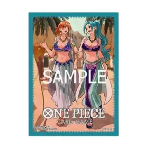 Bandai Artwork Kartenhüllen - Standardgröße (70 Stück) - Nami Vivi (One Piece)