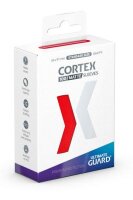 Cortex Sleeves Matte Standard Size (100) - Red
