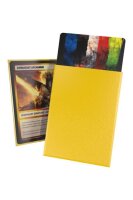 Cortex Sleeves Matte Standard Size (100) - Yellow