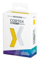 Cortex Sleeves Matte Standard Size (100) - Yellow