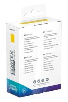 Cortex Sleeves Matte Standard Size (100) - Yellow