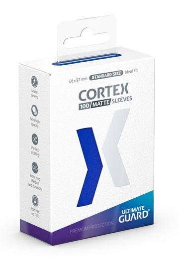 Cortex Sleeves Matte Standard Size (100) - Blue