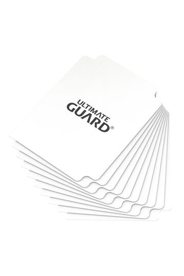 Card Dividers Standard Size (10) - White