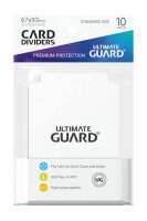 Card Dividers Standard Size (10) - White