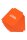 Card Dividers Standard Size (10) - Orange