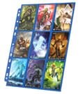 18-Pocket Pages Side-Loading (10) - Blue
