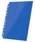 18-Pocket Pages Side-Loading (10) - Blue