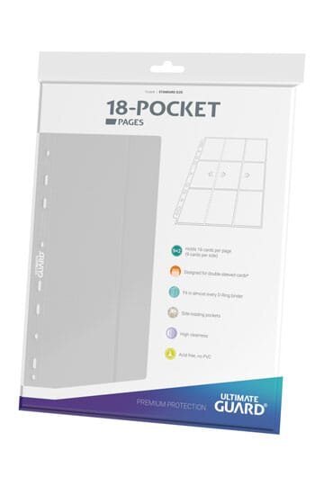 18-Pocket Pages Side-Loading (10) - White